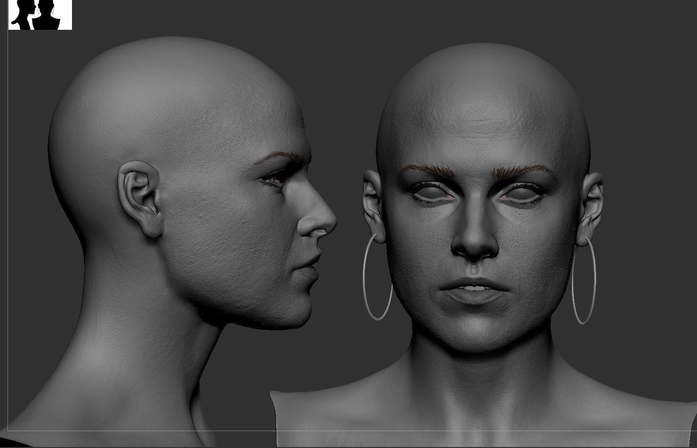 Ali Larter Likeness 3D model_6