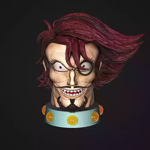 Conde Brocken head  Mazinger Z 3D print model