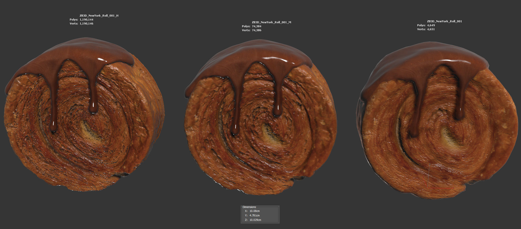 New York Roll 3D model_5