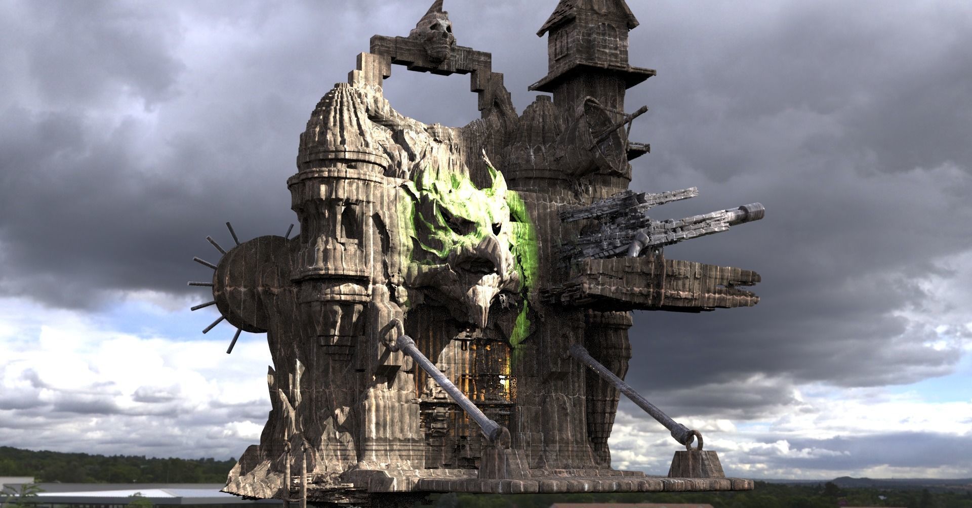 Raven Treehouse Full 3D model_2