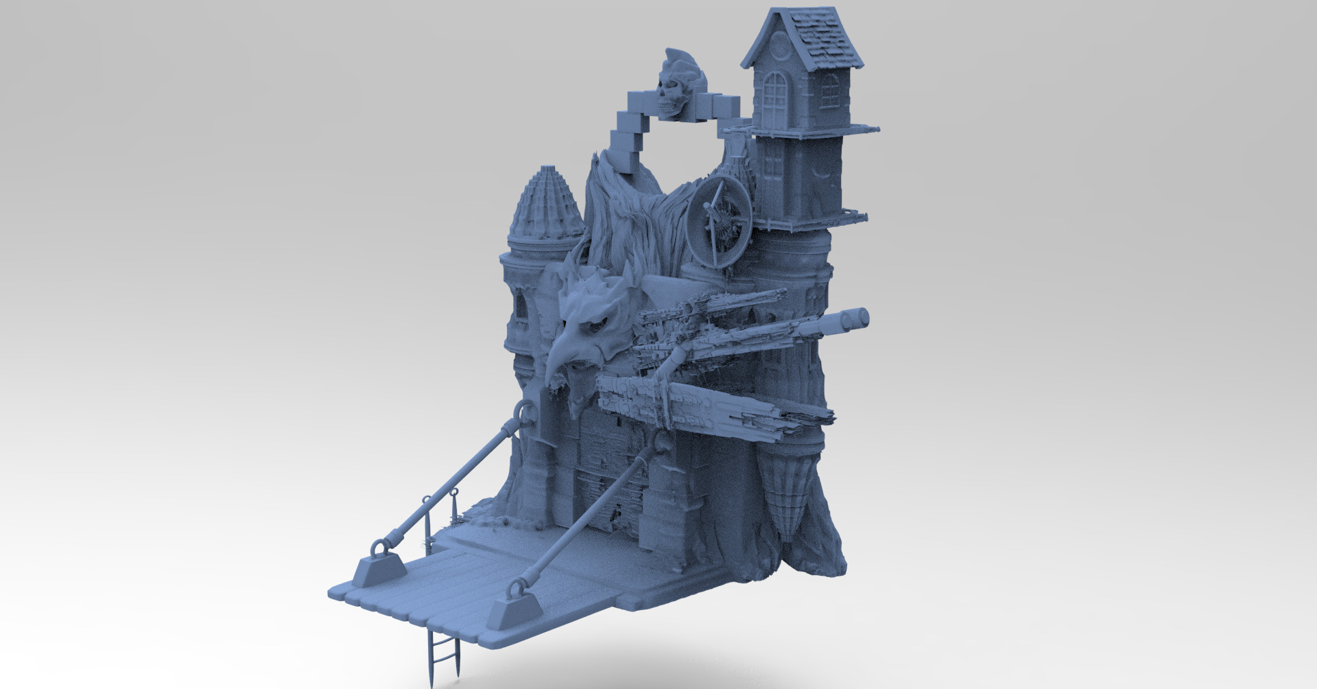 Raven Treehouse Full 3D model_5
