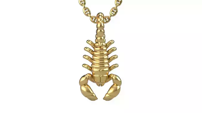 Scorpion pendant