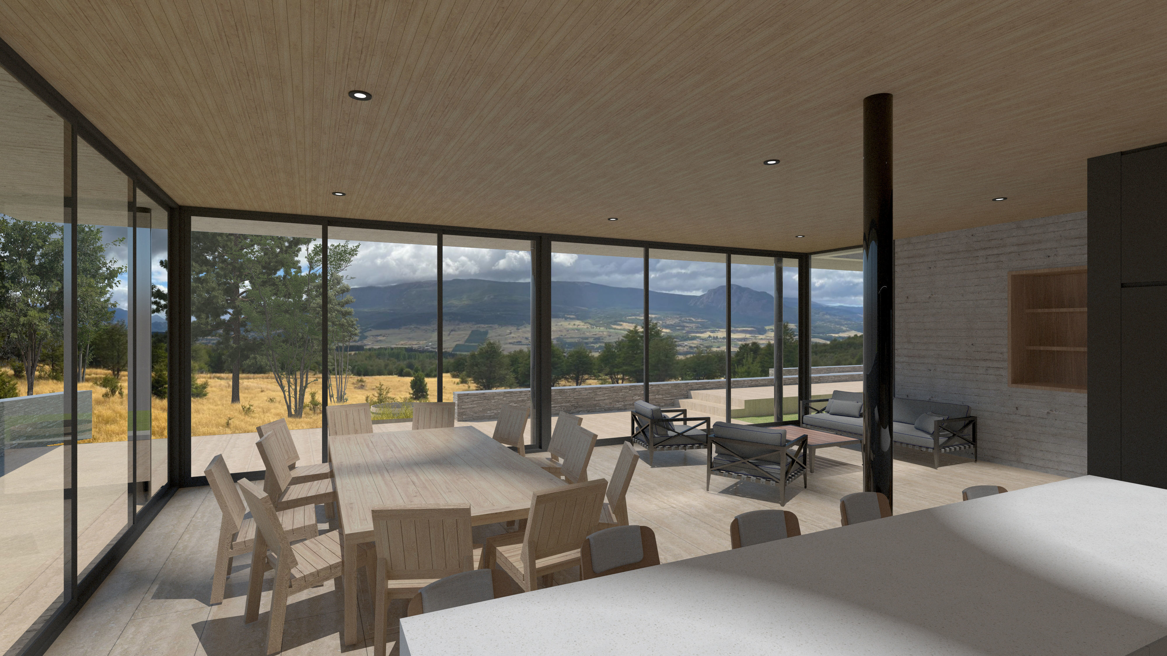 CY House Low-poly 3D model_10