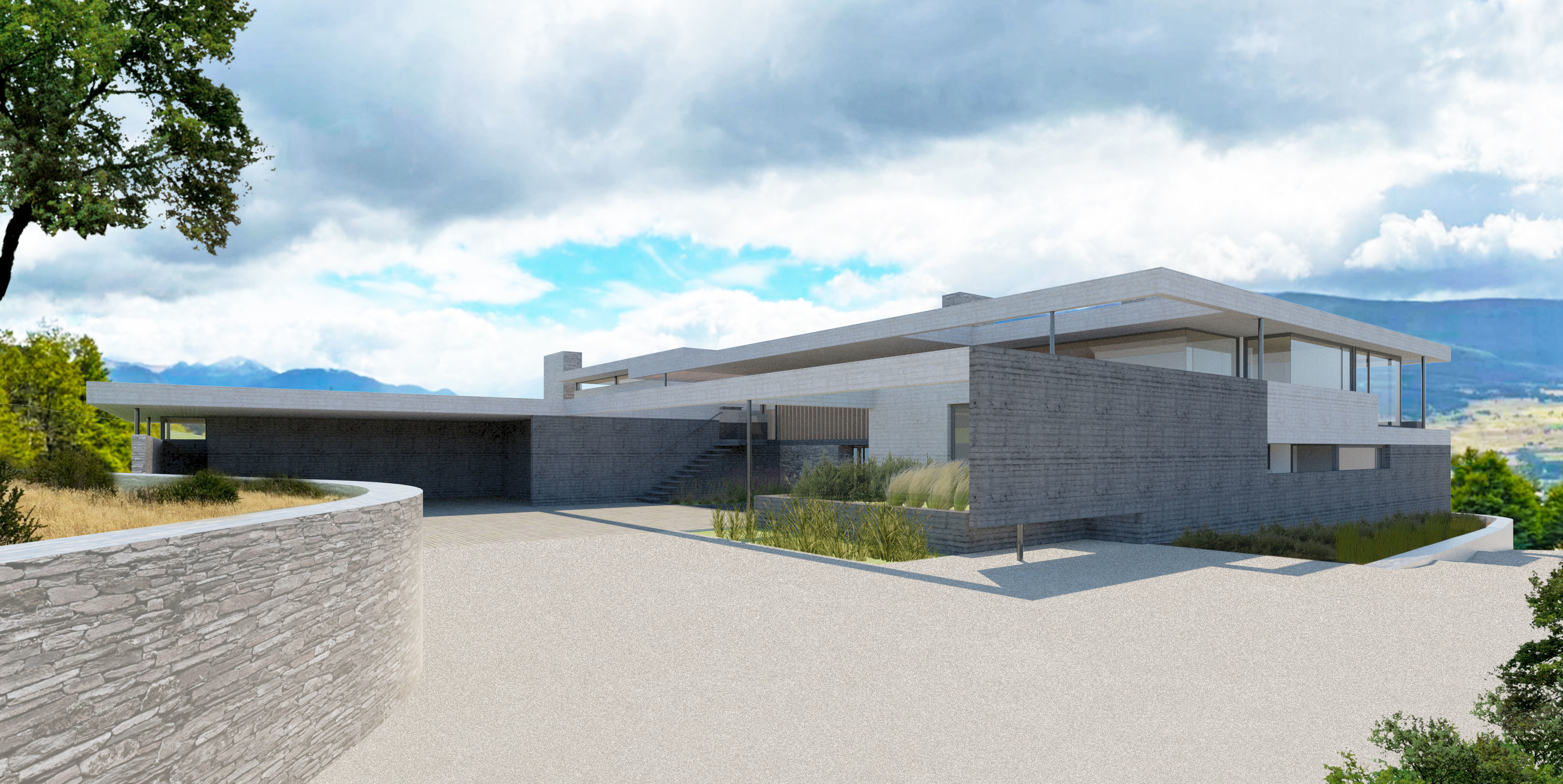 CY House Low-poly 3D model_2