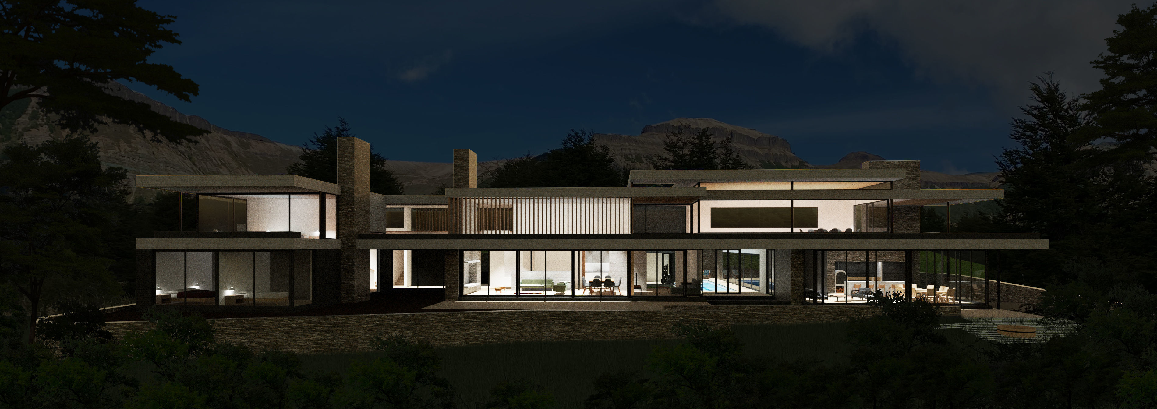 CY House Low-poly 3D model_12