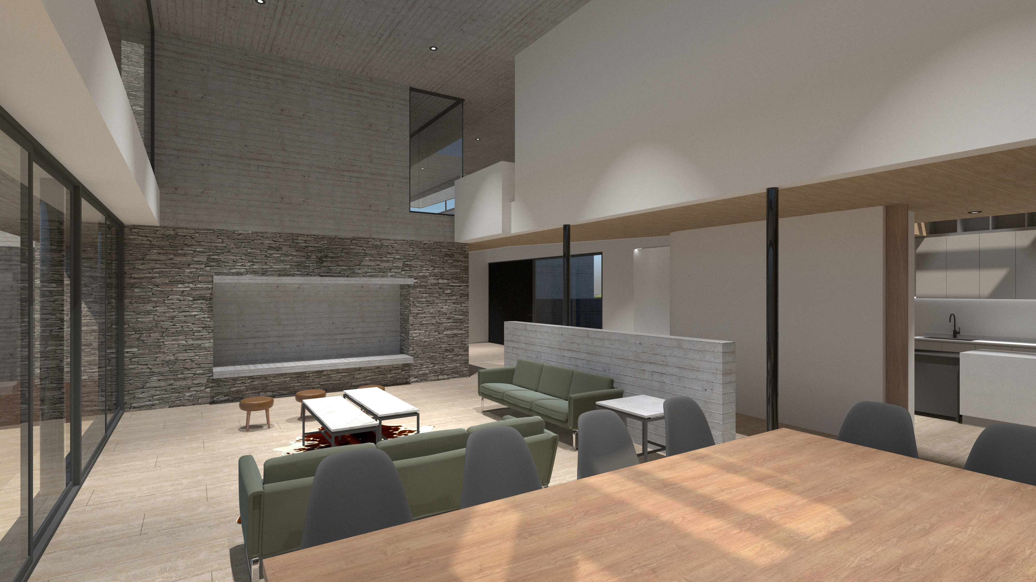 CY House Low-poly 3D model_6