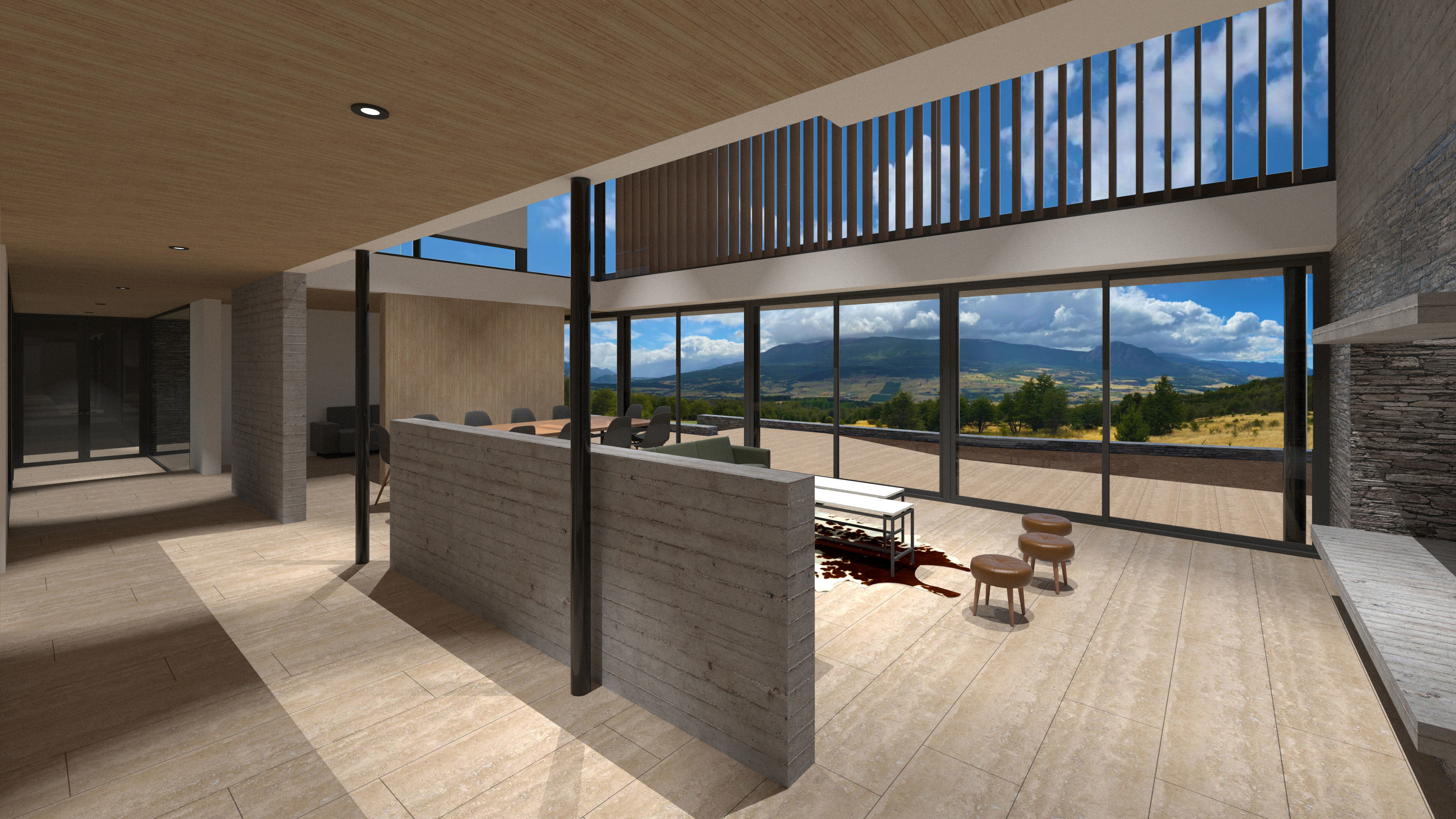 CY House Low-poly 3D model_5