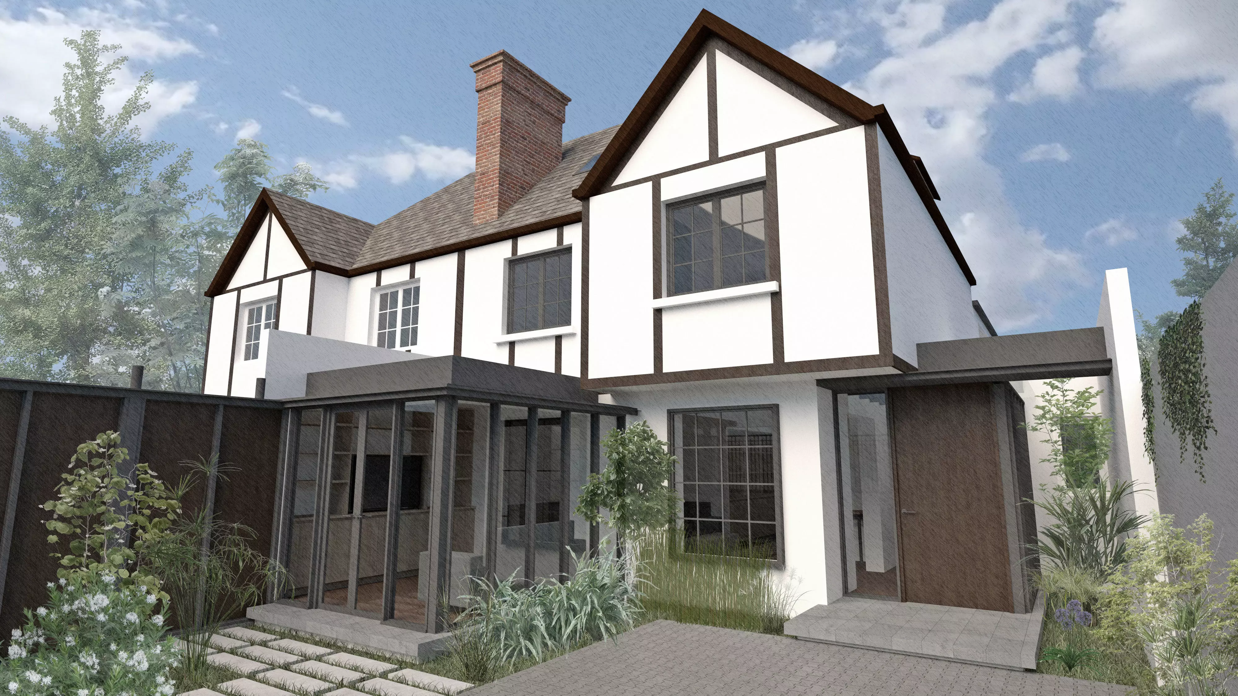 ML House Low-poly 3D model_0