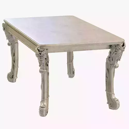 Kare Table Romantico Silver