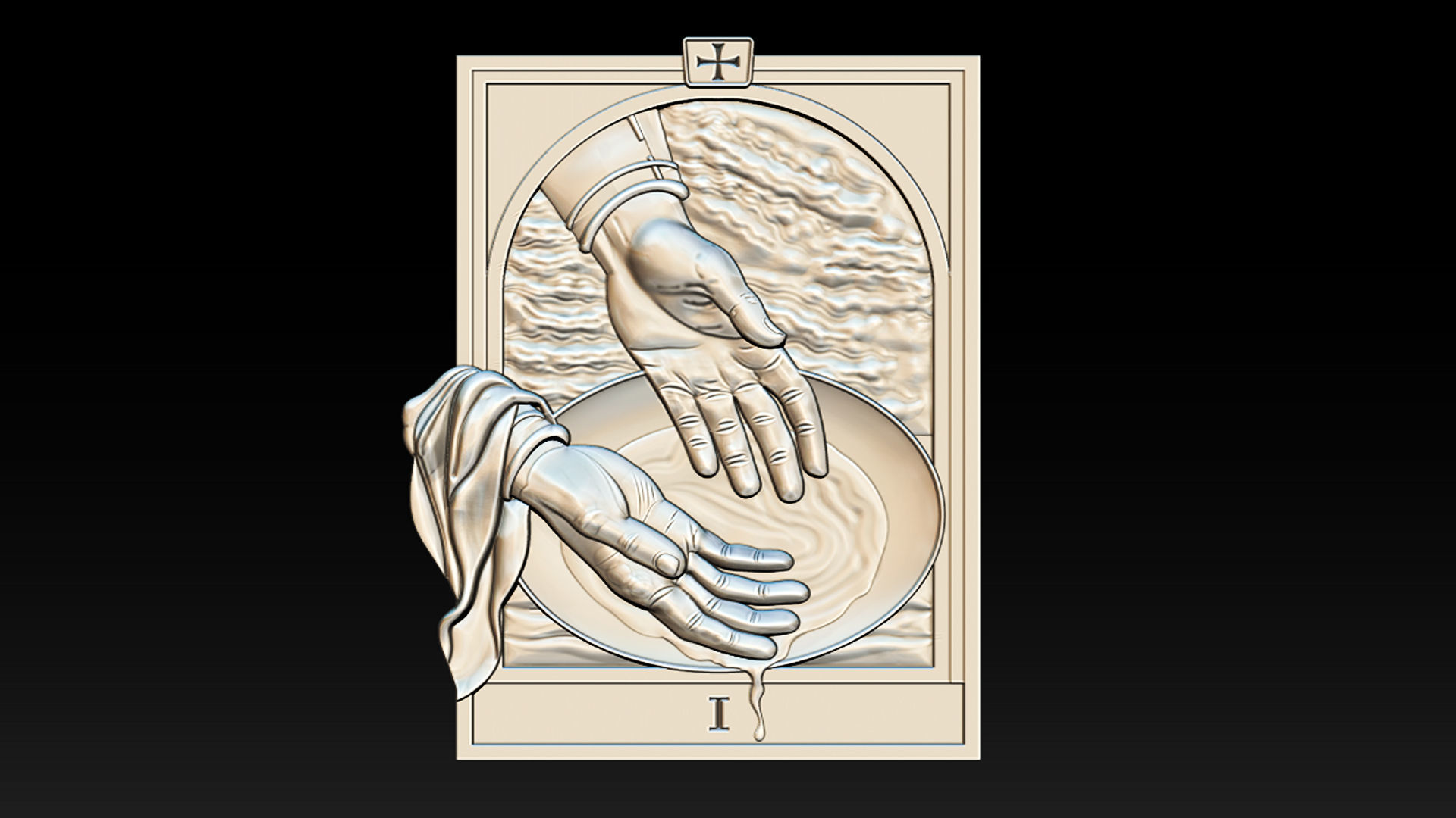 Medium - Station of Cross I 3D print model_16