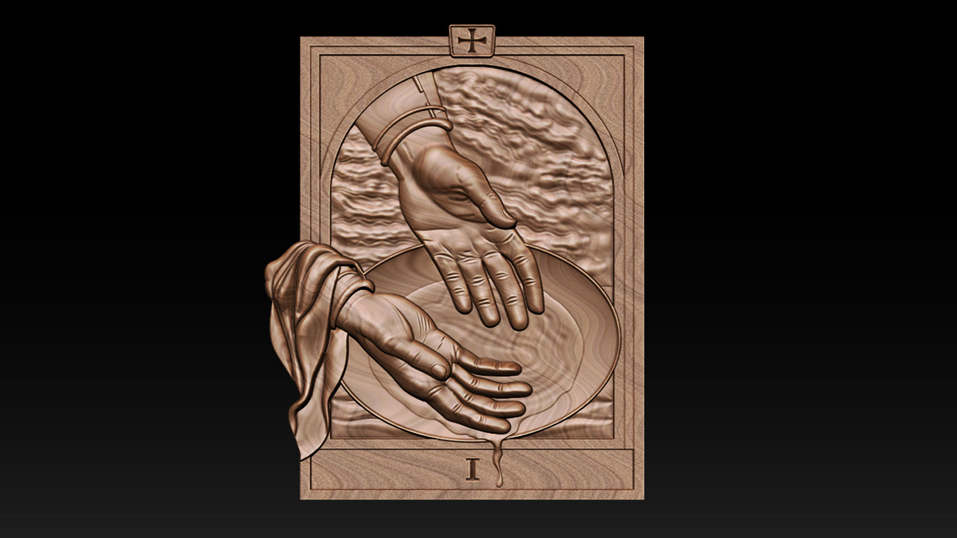 Medium - Station of Cross I 3D print model_11