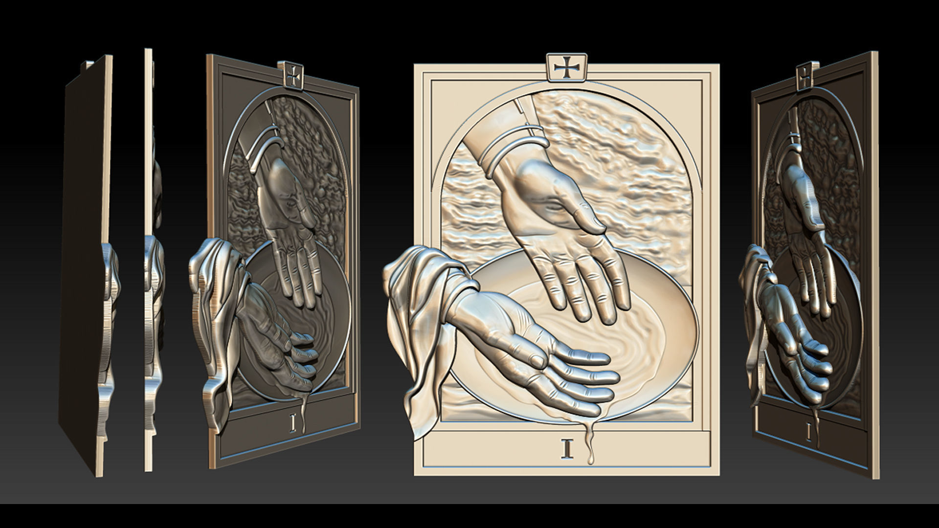 Medium - Station of Cross I 3D print model_19