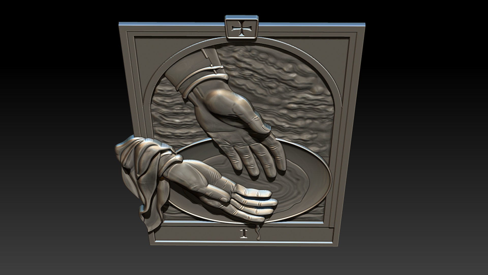 Medium - Station of Cross I 3D print model_7