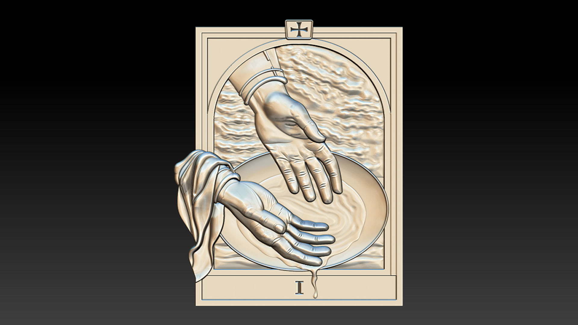 Medium - Station of Cross I 3D print model_2