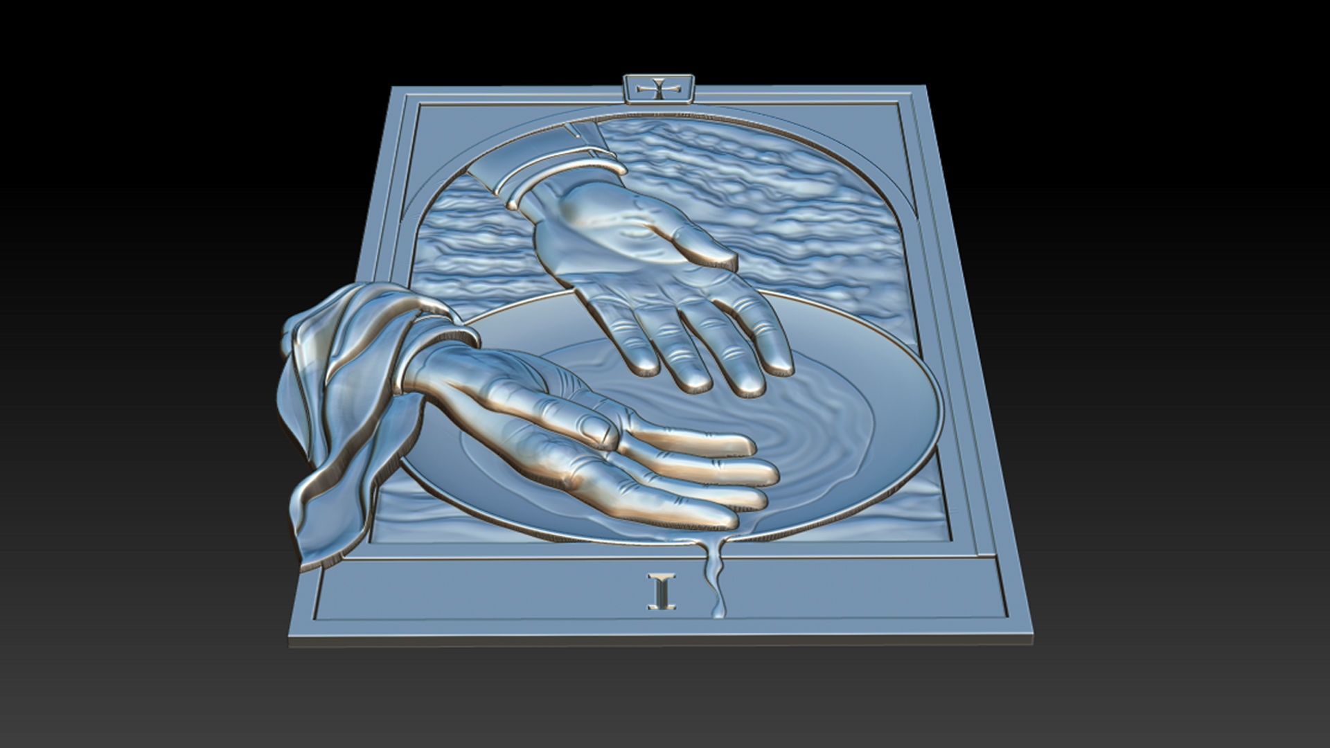 Medium - Station of Cross I 3D print model_6