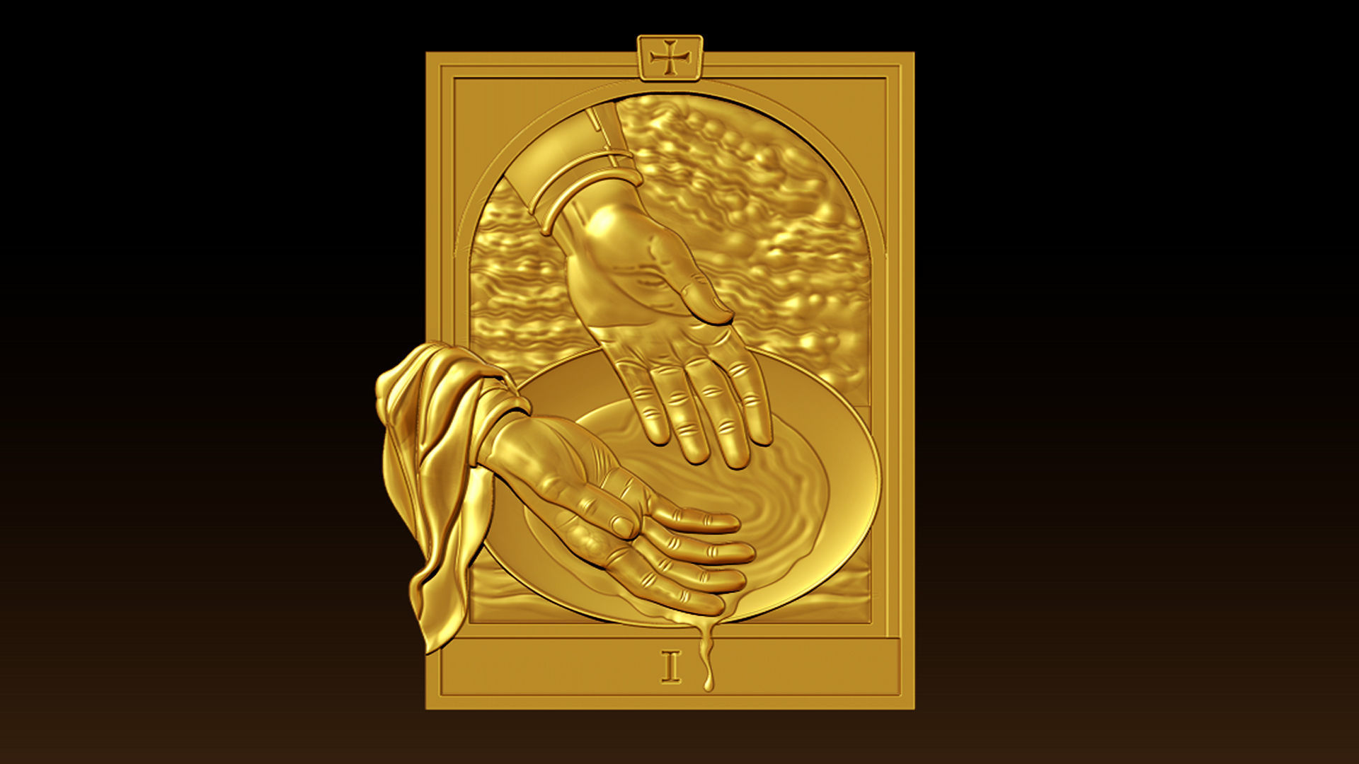 Medium - Station of Cross I 3D print model_15