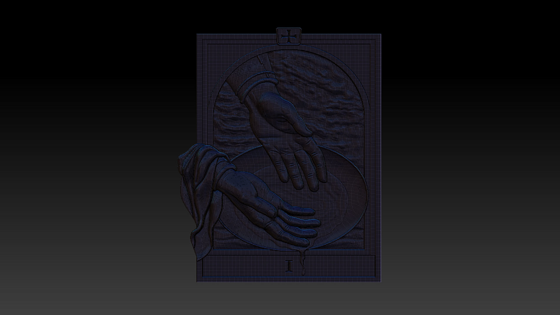 Medium - Station of Cross I 3D print model_12