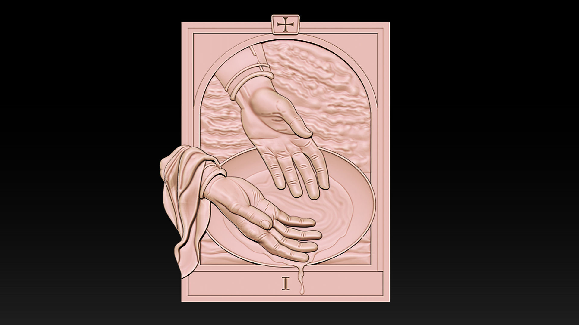 Medium - Station of Cross I 3D print model_13