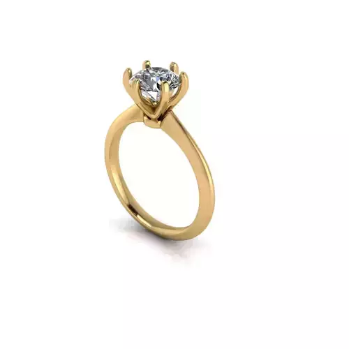 Solitaire Tiffany Wedding Ring R1