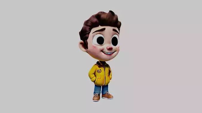 Cartoon Character Boy
