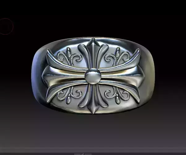 chrome hearts ring full size