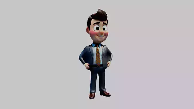 Cartoon Character Boy