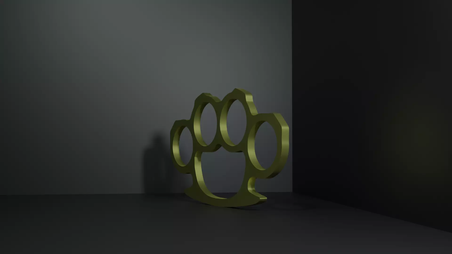 Knuckle Duster Free 3D model_0