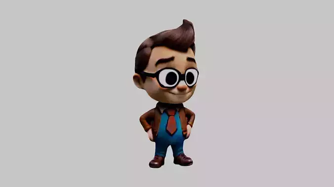 Cartoon Character Boy