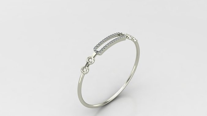 Bracelet Diamond  3D print model 3D print model