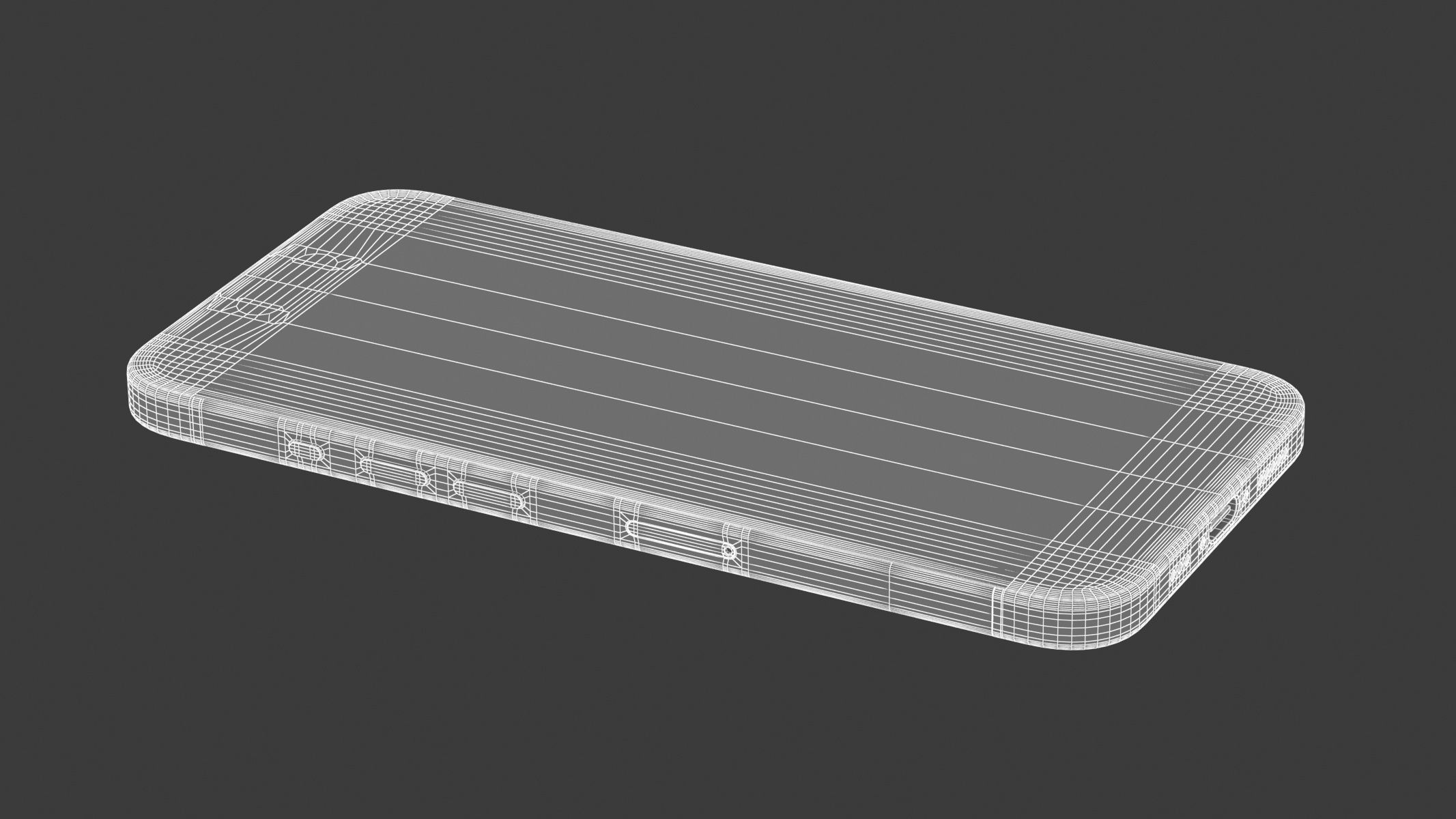 Apple iPhone 15 Pink 3D model_14