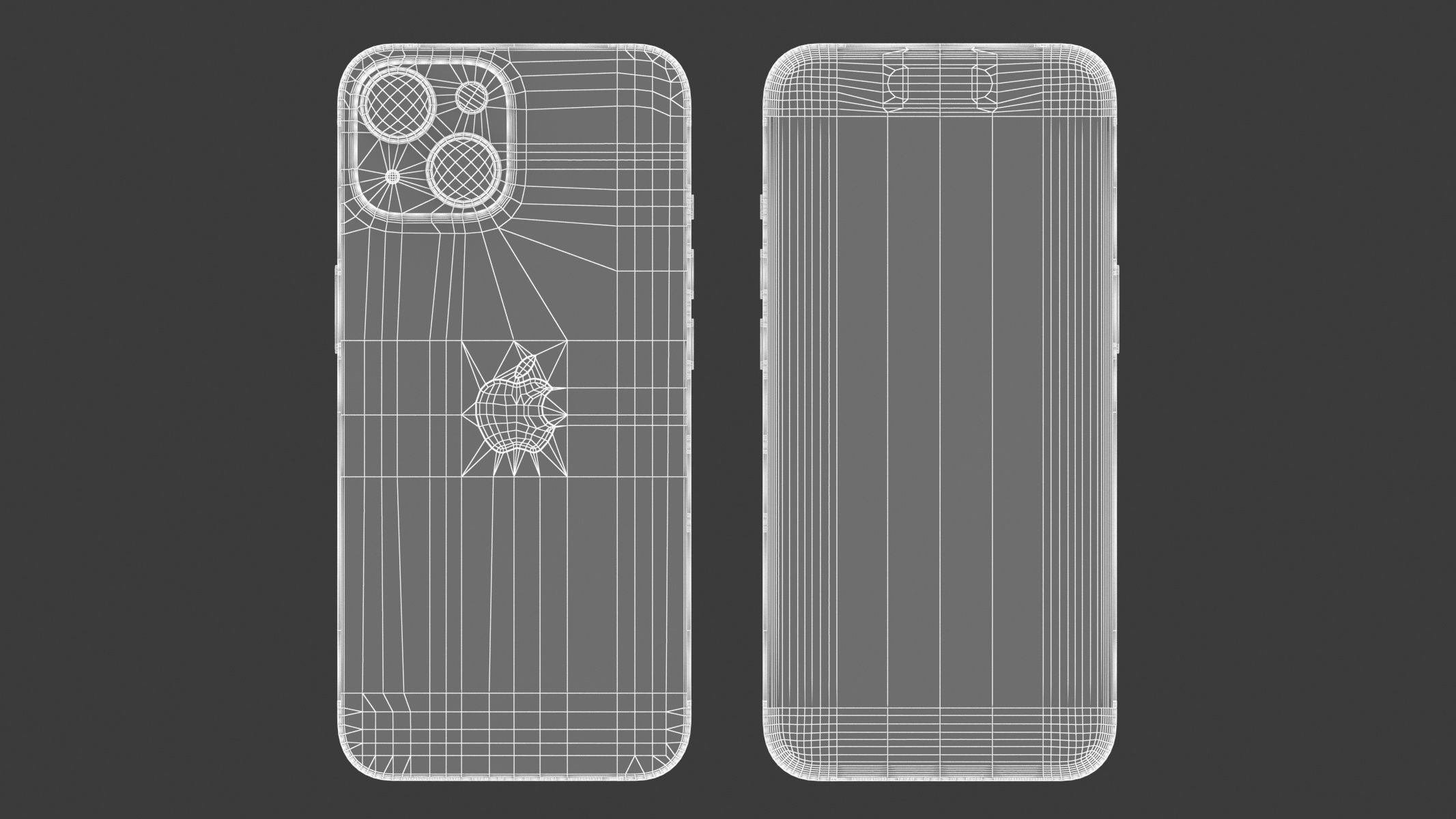 Apple iPhone 15 Pink 3D model_10