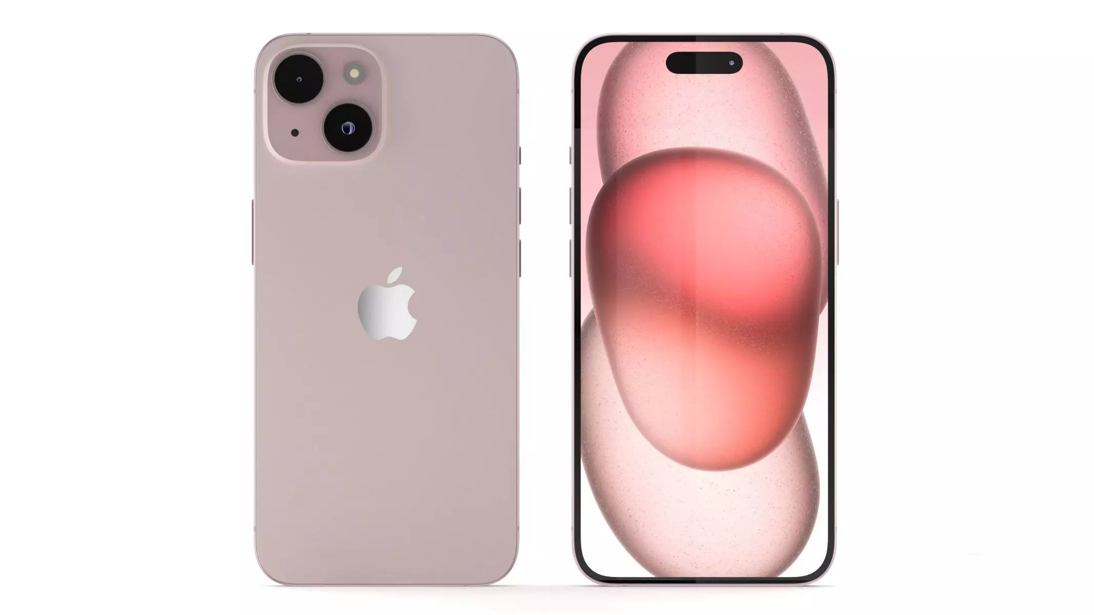 Apple iPhone 15 Pink 3D model_0