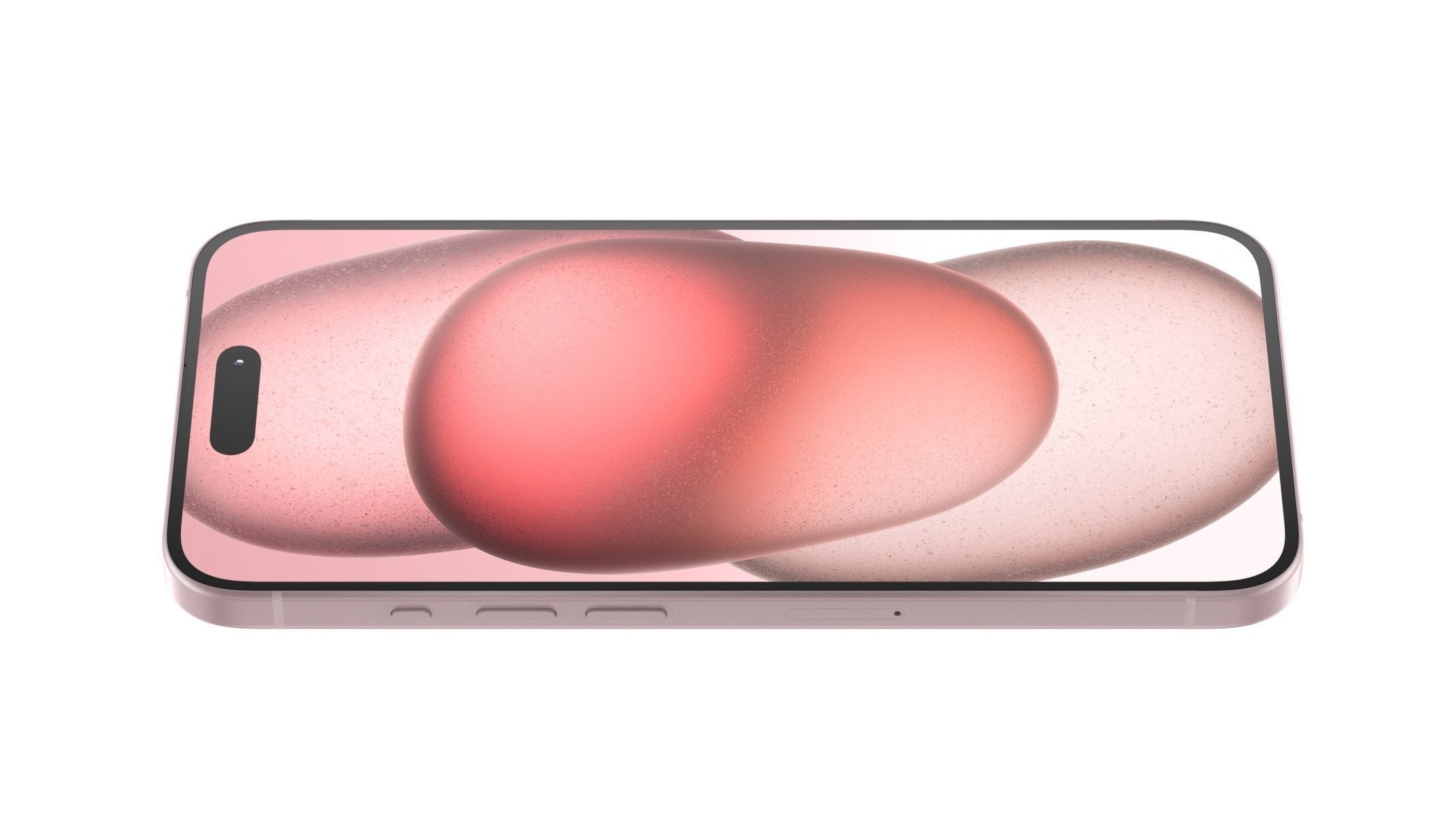 Apple iPhone 15 Pink 3D model_3