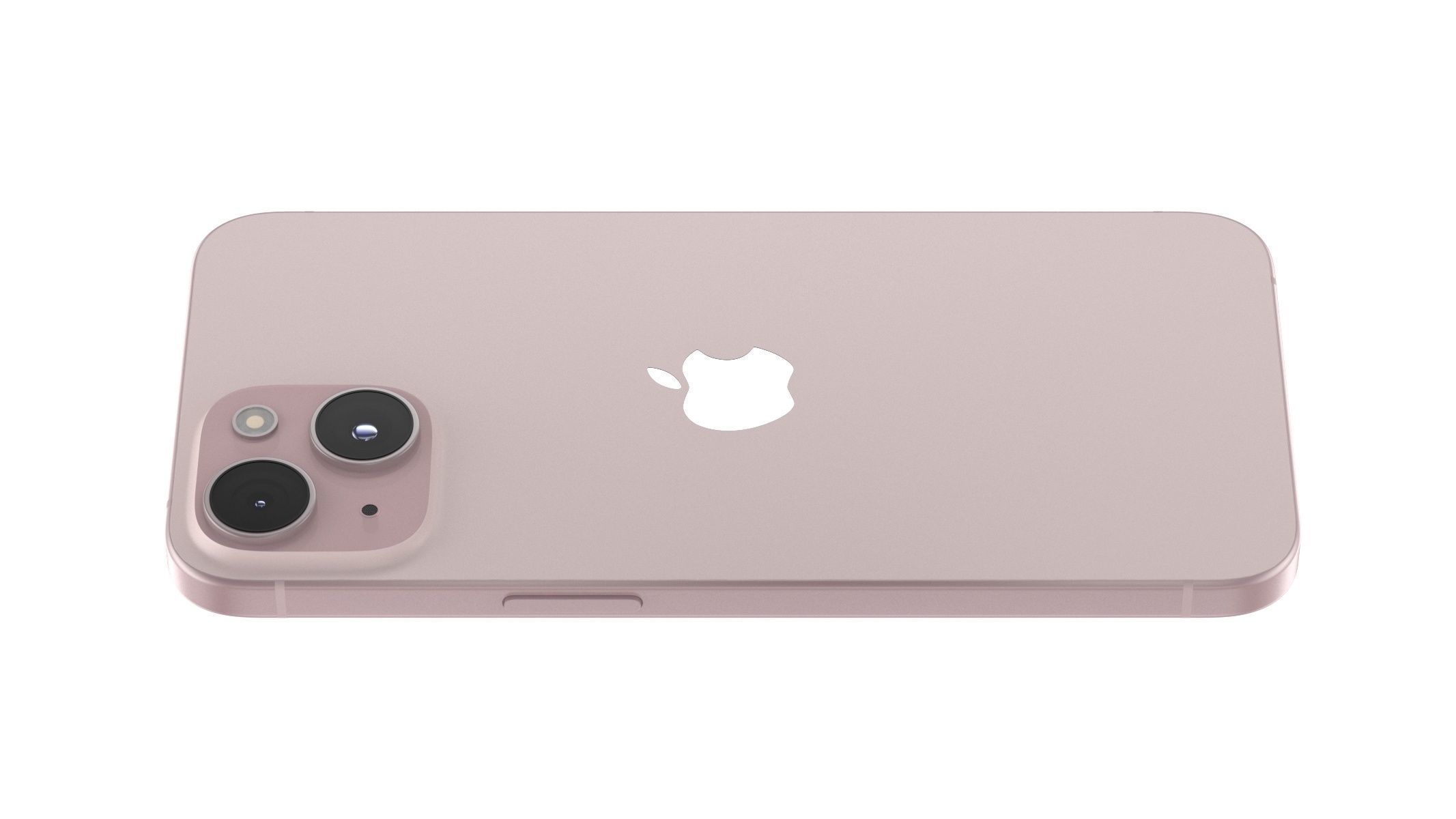 Apple iPhone 15 Pink 3D model_2