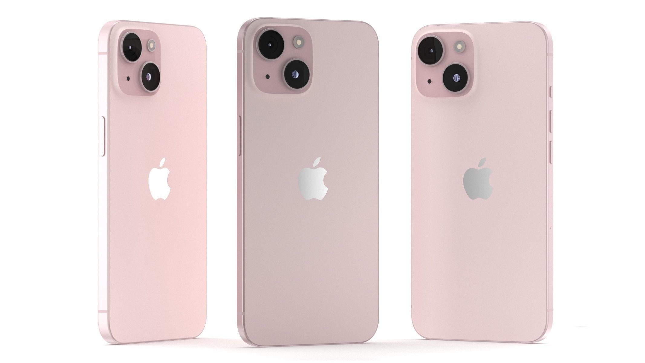 Apple iPhone 15 Pink 3D model_8