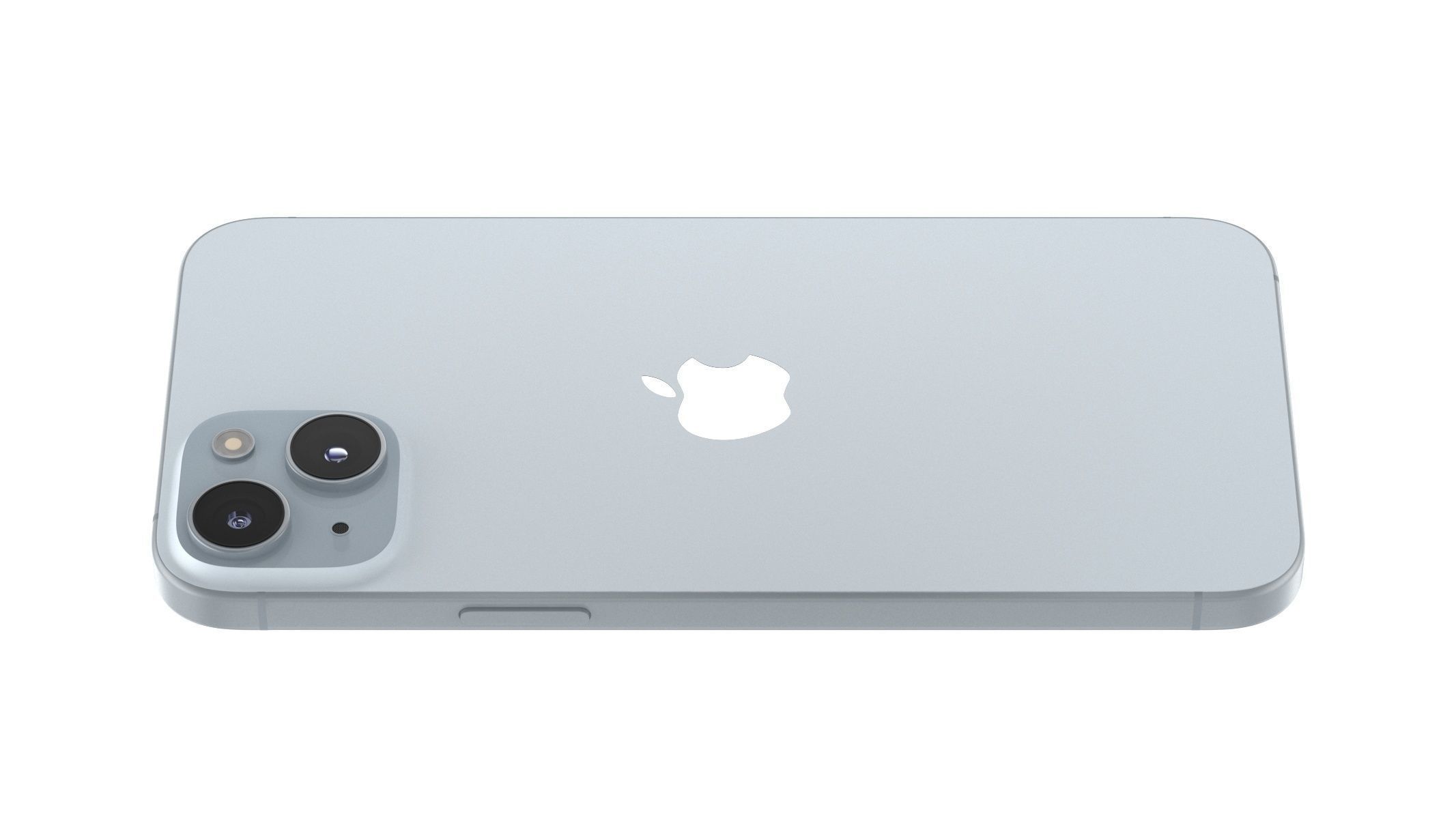 Apple iPhone 15 Plus Blue  3D model_2