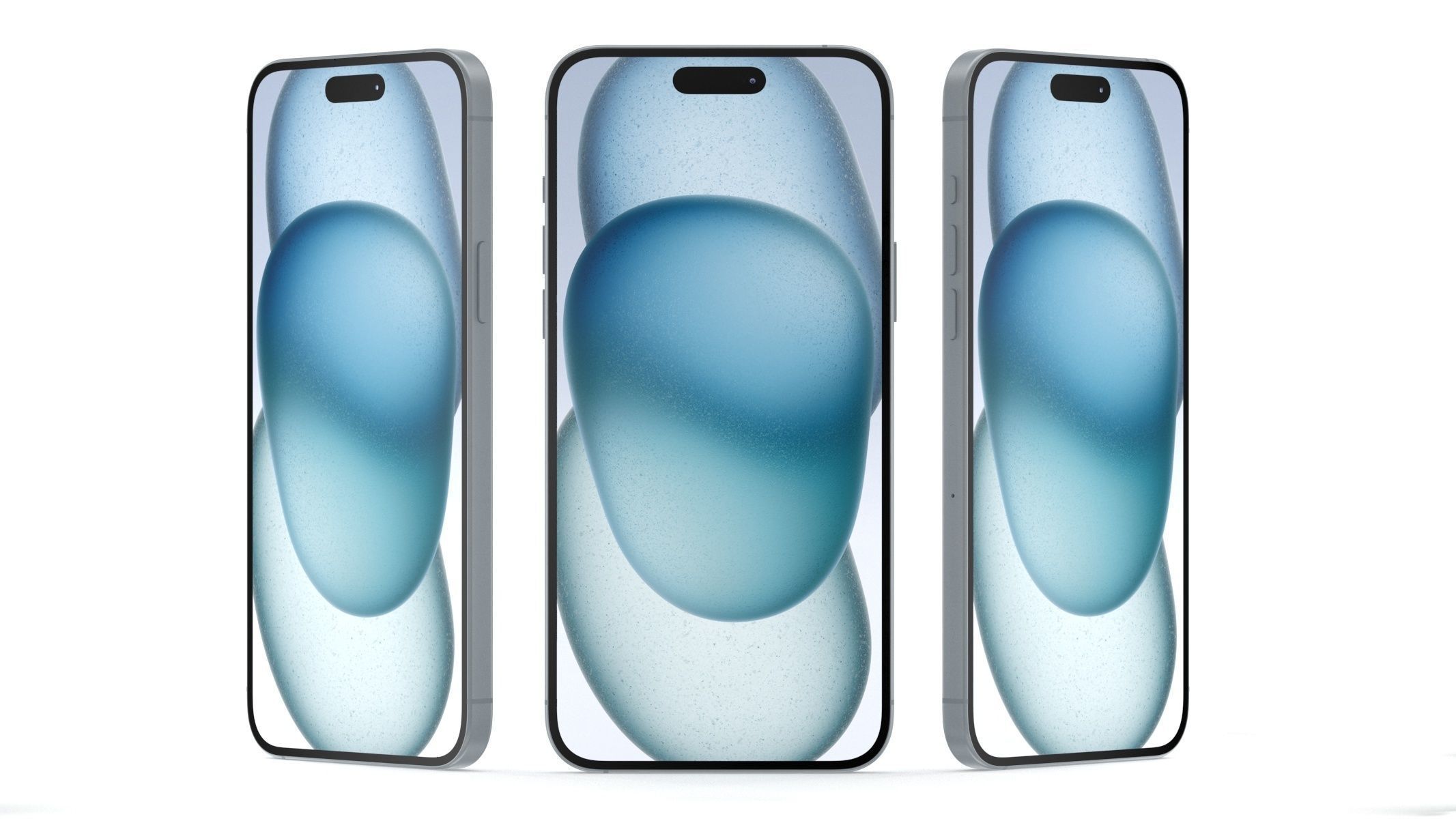 Apple iPhone 15 Plus Blue  3D model_7