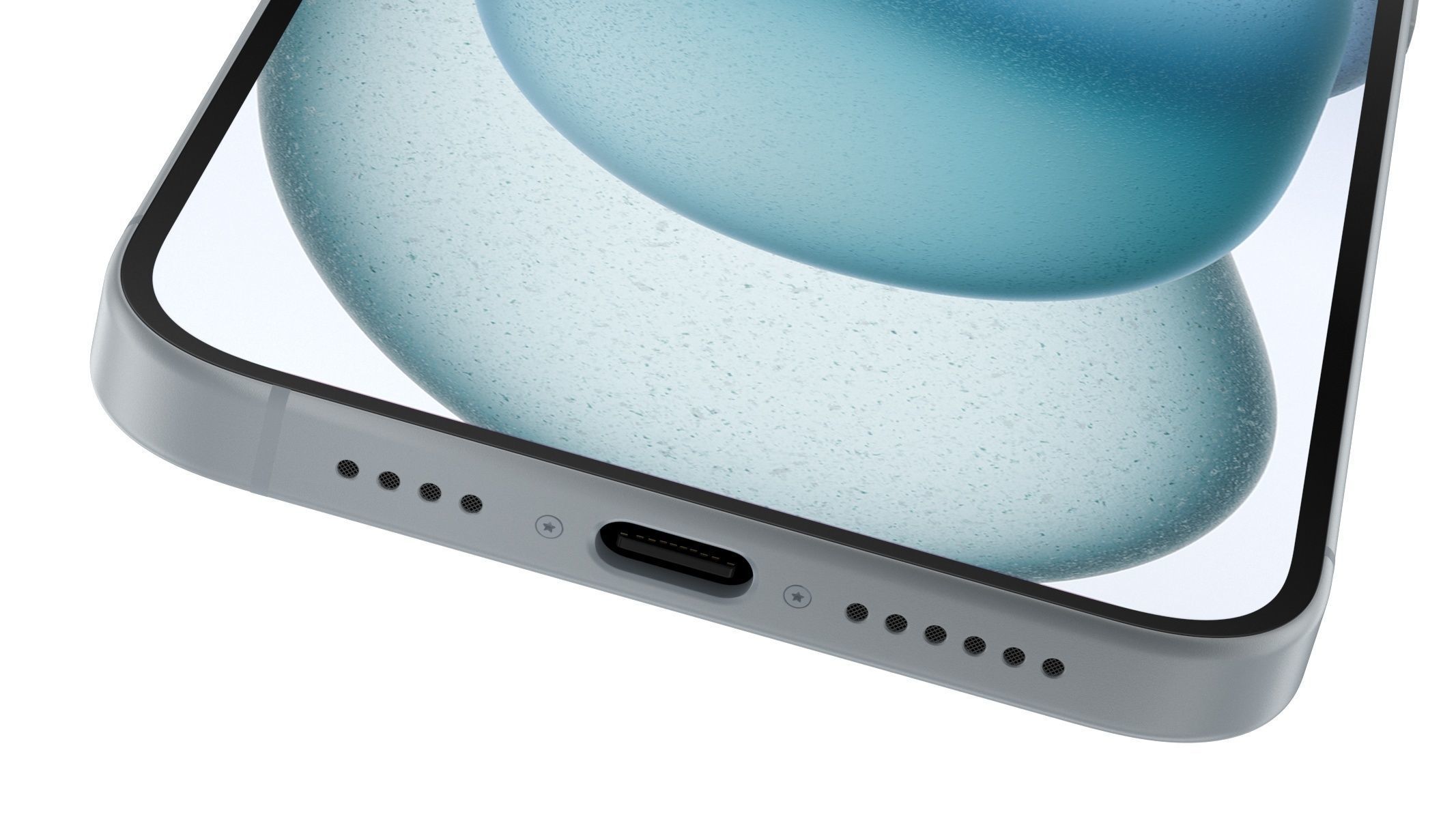 Apple iPhone 15 Plus Blue  3D model_5