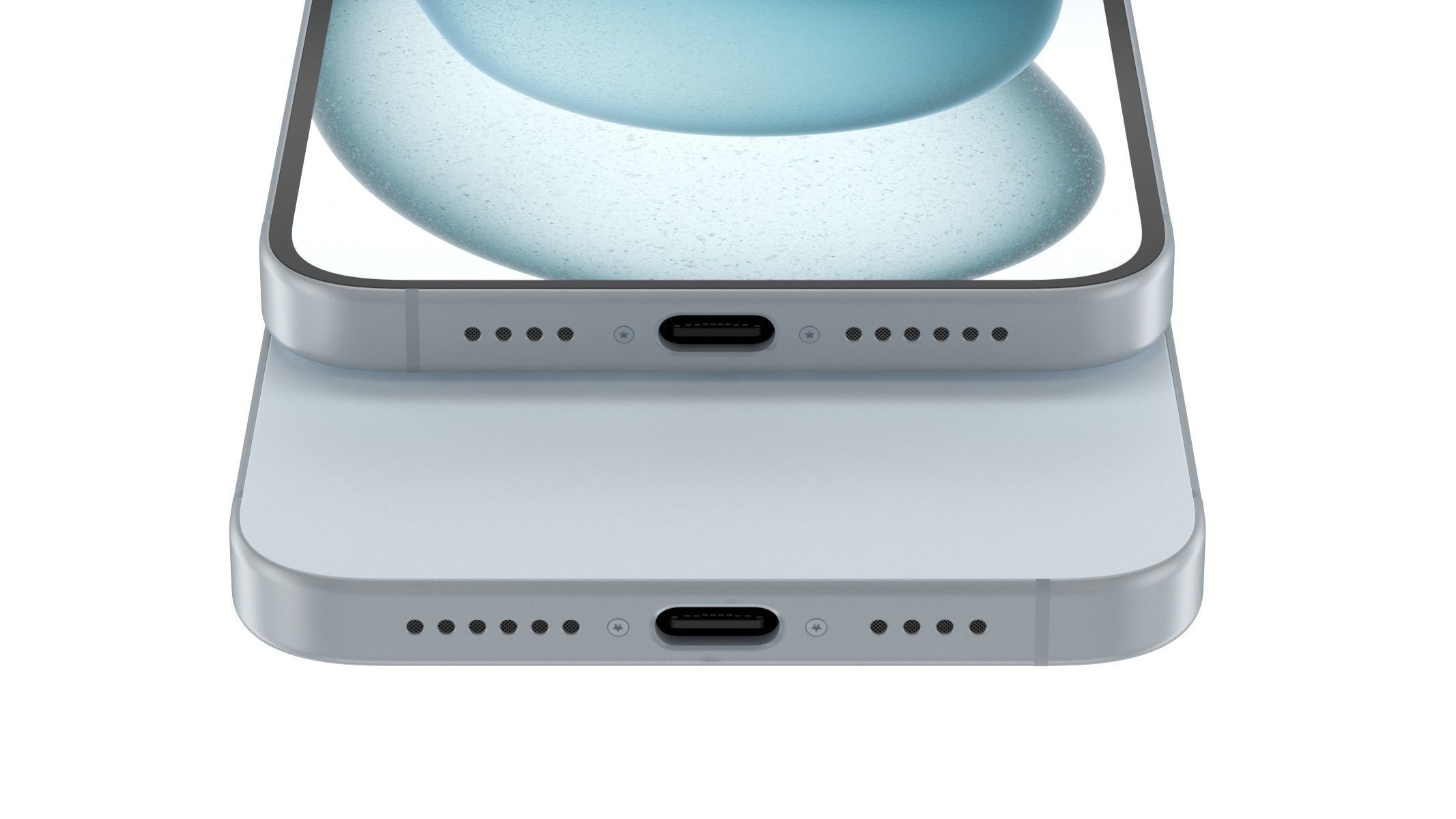 Apple iPhone 15 Plus Blue  3D model_9