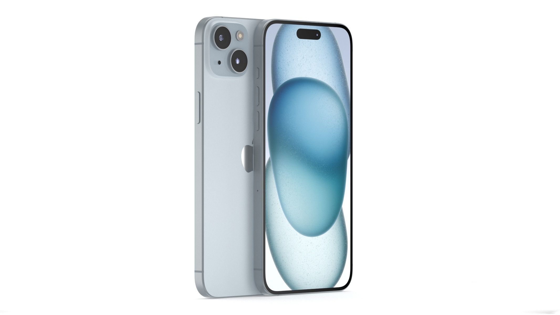 Apple iPhone 15 Plus Blue  3D model_1
