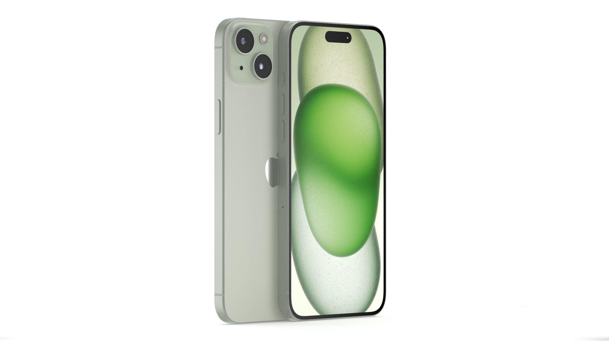 Apple iPhone 15 Plus Green 3D model | CGTrader