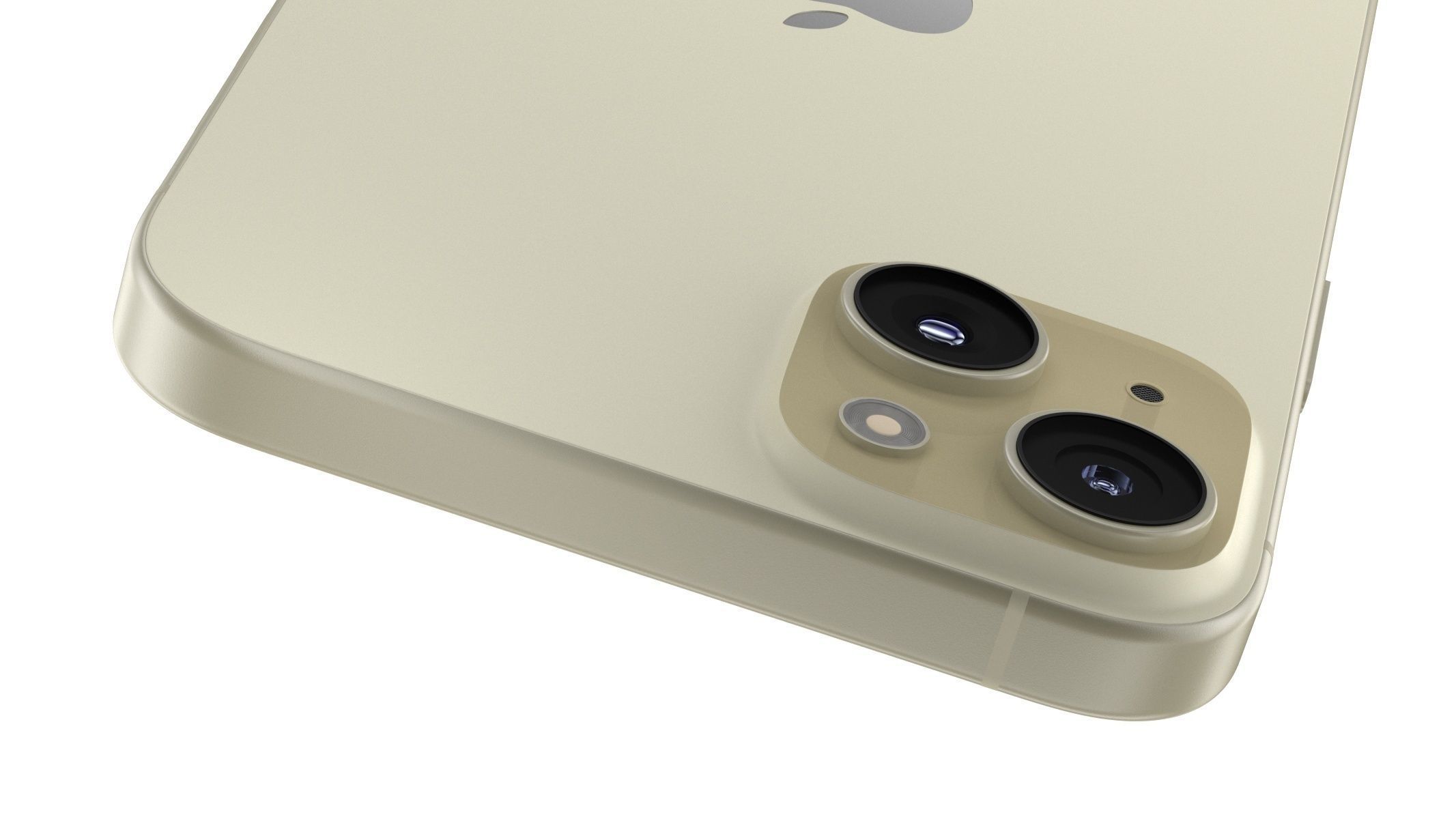 Apple iPhone 15 Plus Yellow 3D model_6