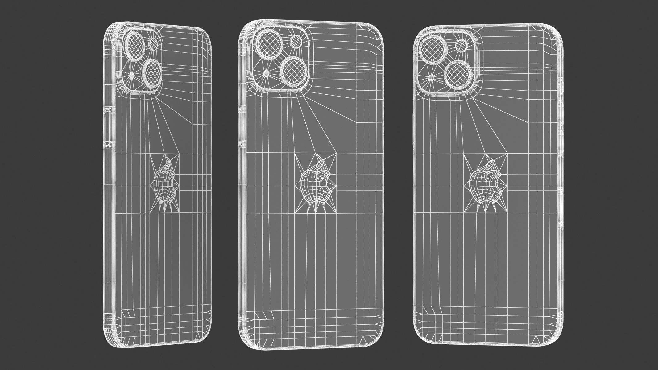 Apple iPhone 15 Plus Yellow 3D model_18