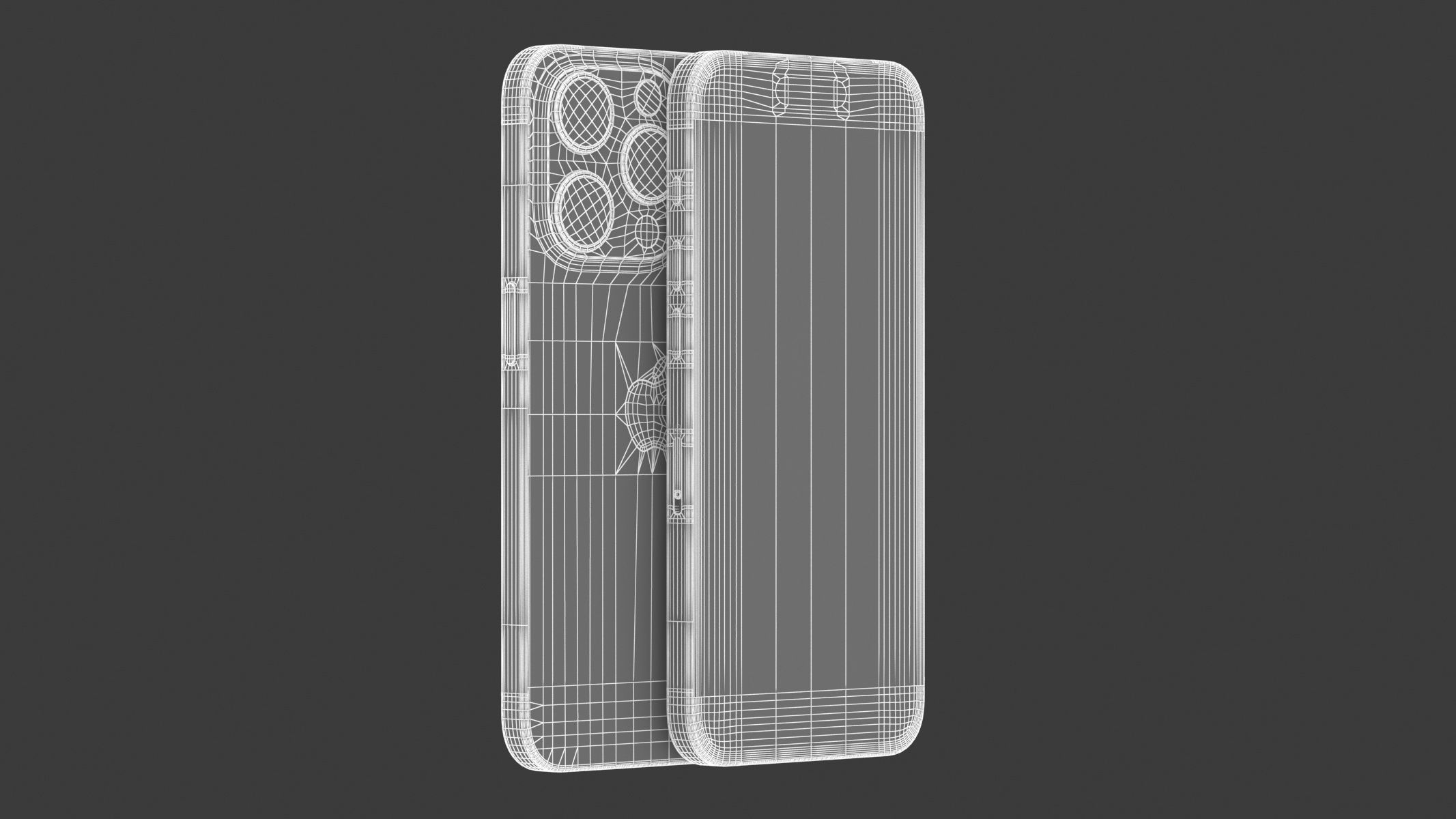 Apple iPhone 15 Pro Natural Titanium 3D model_11