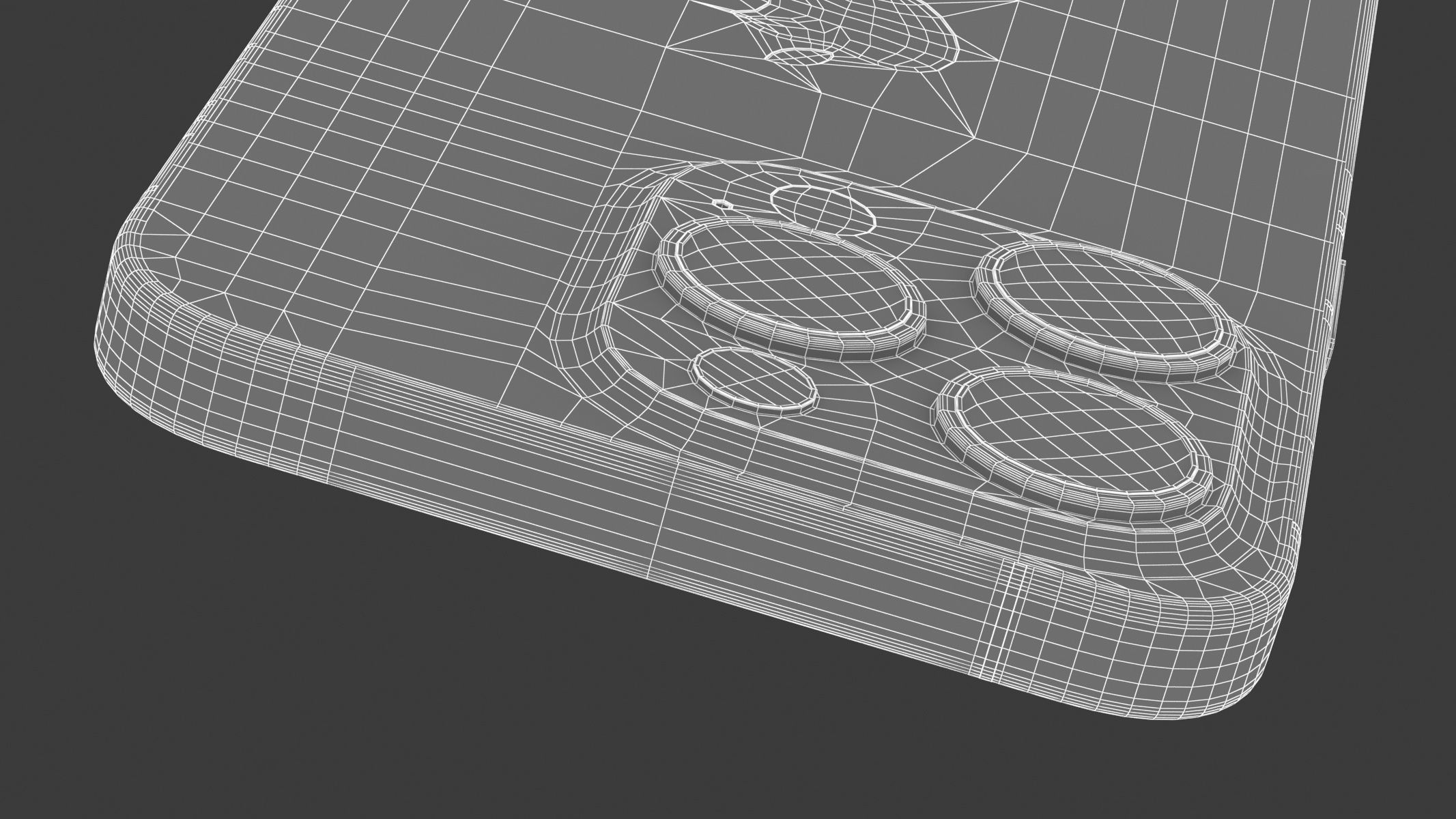 Apple iPhone 15 Pro Max White Titianium  3D model_16