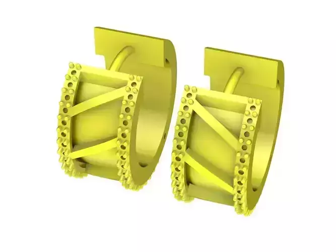 6748 Fashion Diamond Earrings