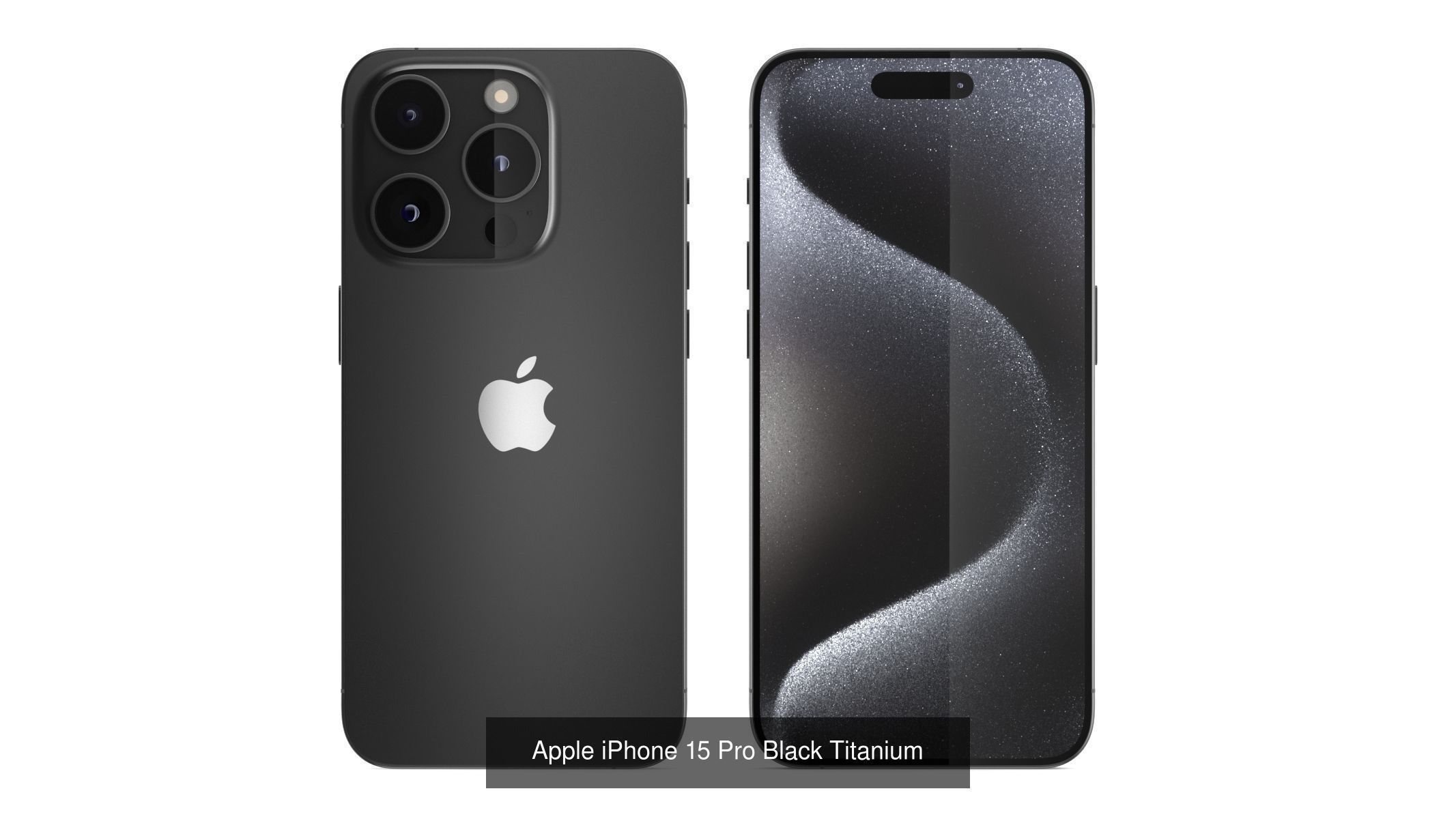 Apple iPhone 15 Pro All Colors 3D Model Collection_2