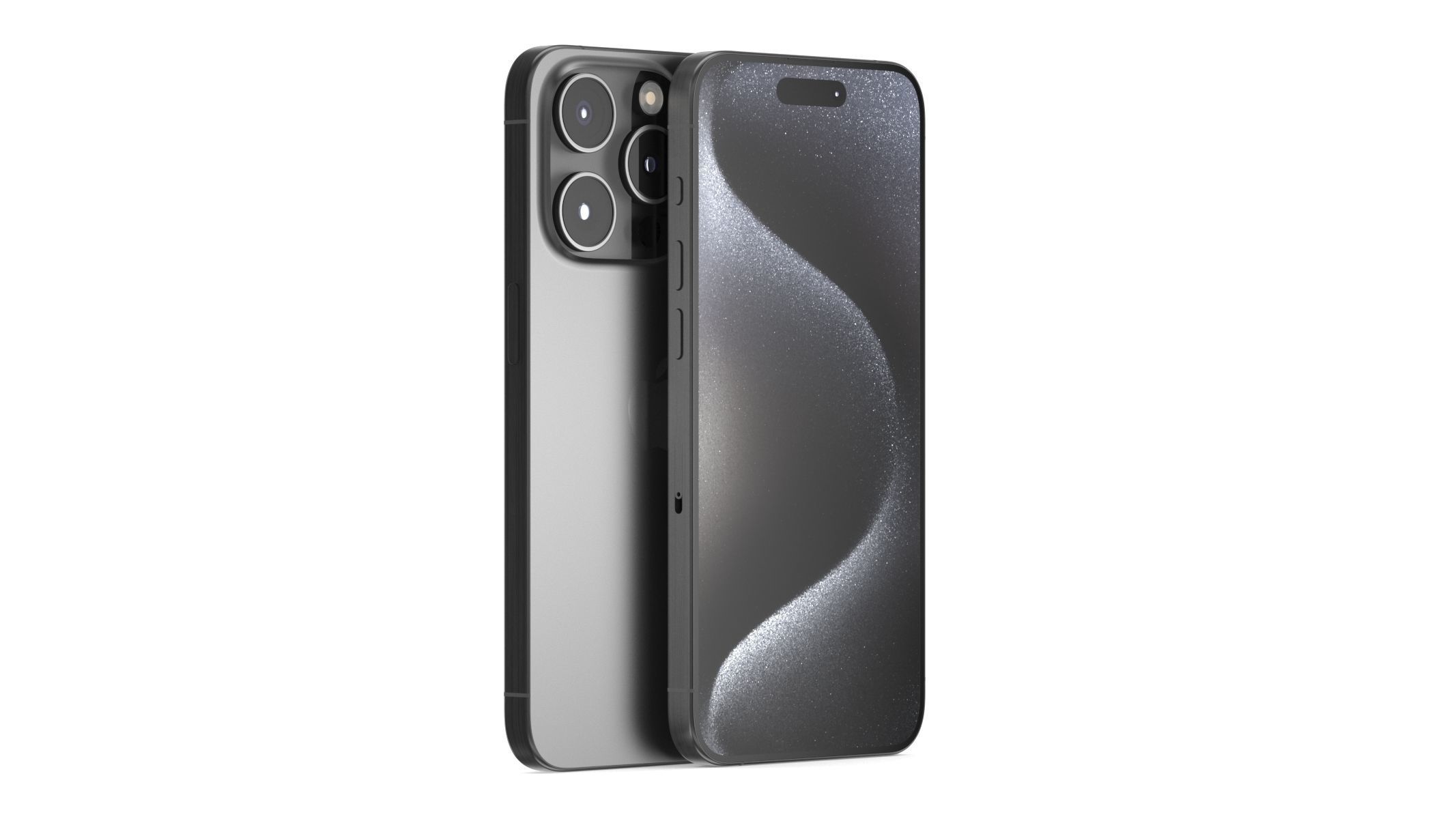 Apple iPhone 15 Pro All Colors 3D Model Collection_17