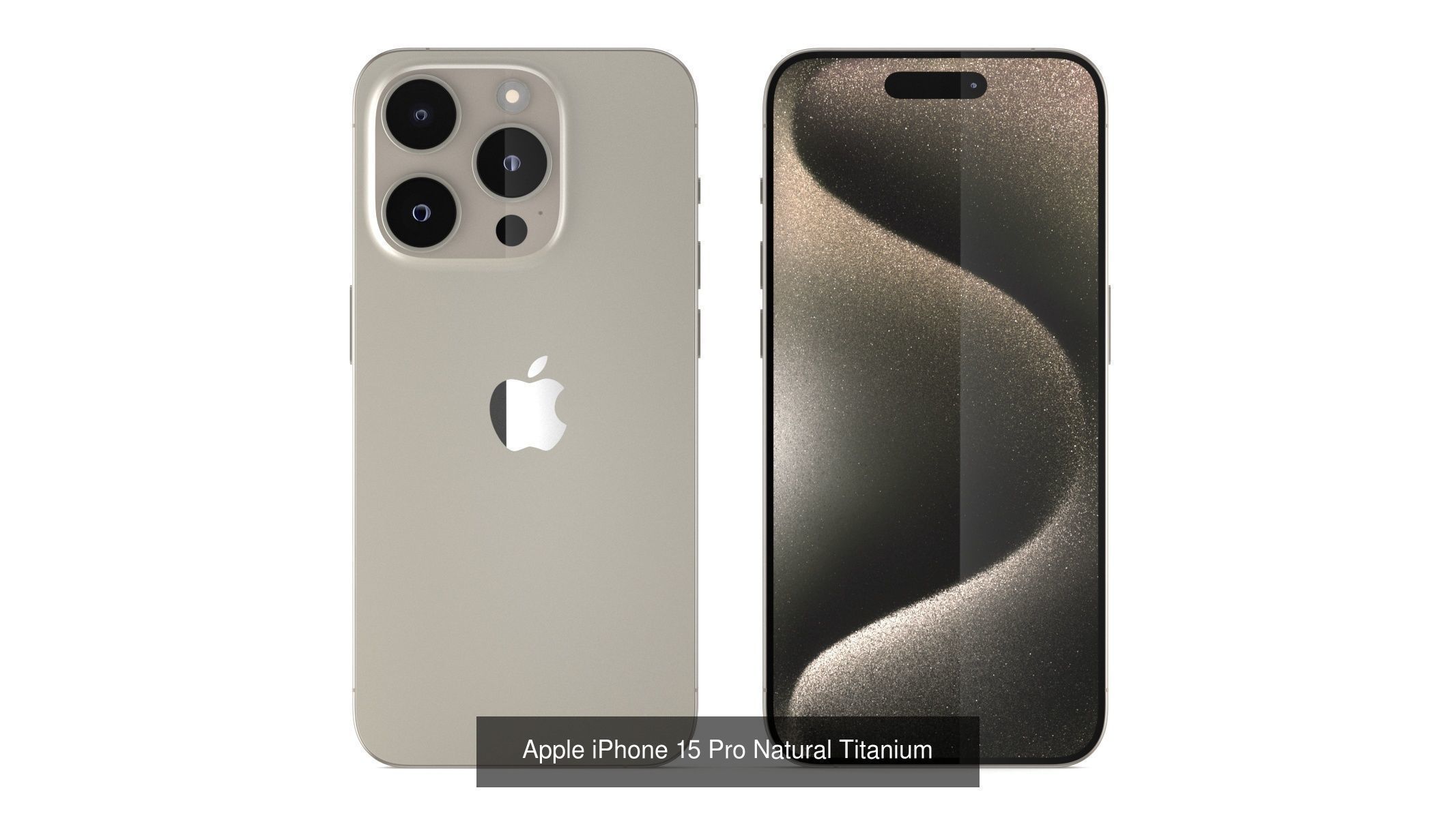 Apple iPhone 15 Pro All Colors 3D Model Collection_4