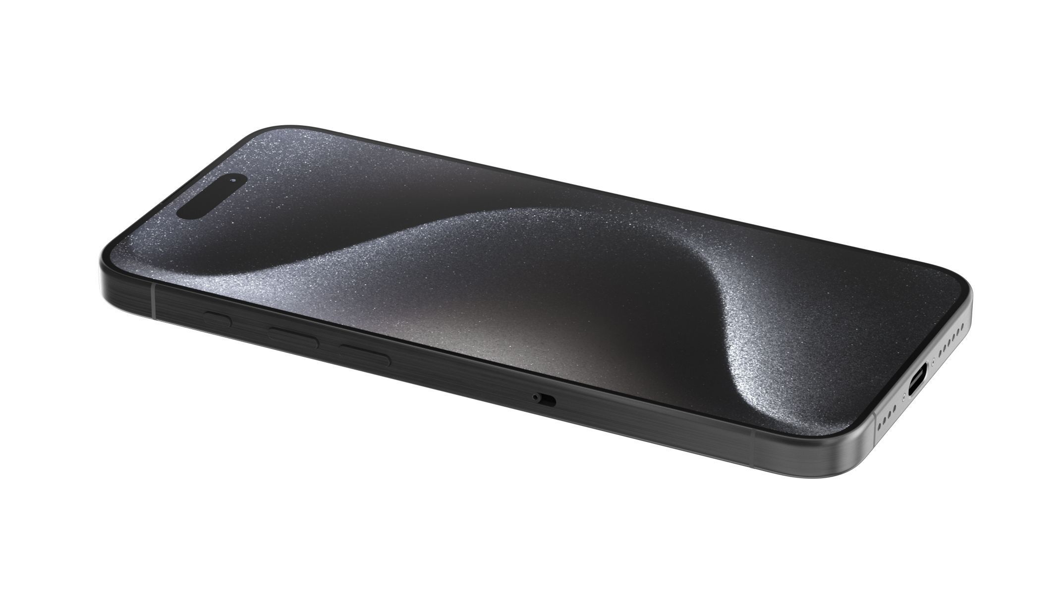 Apple iPhone 15 Pro All Colors 3D Model Collection_11